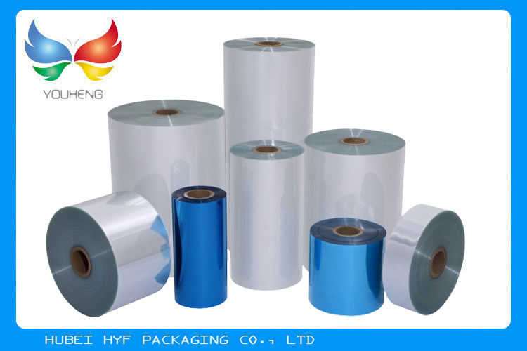 50mic η ενιαία θερμότητα PVC στρώματος συρρικνώνεται την ταινία, η εύκαμπτη ταινία PVC για την τσέπη συρρικνώνεται το μανίκι