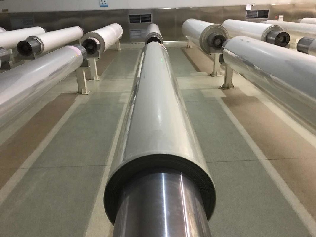 6 ιντσών πυρήνας PETG ταινία συρρίκνωσης για συσκευασία με μοναδικό ακαθάριστο βάρος 1000 kg PET/PE ή PET/VMPET/PE