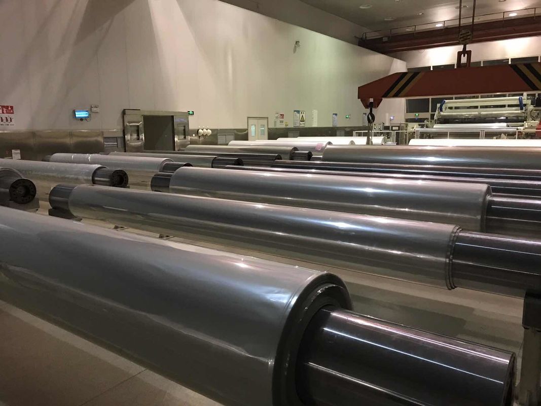 Διαφανές φιλμ συρρίκνωσης PETG ιδανικό για εκτύπωση φλεξογραφίας και βαθιάς εκτύπωσης, μέγεθος πυρήνα 3